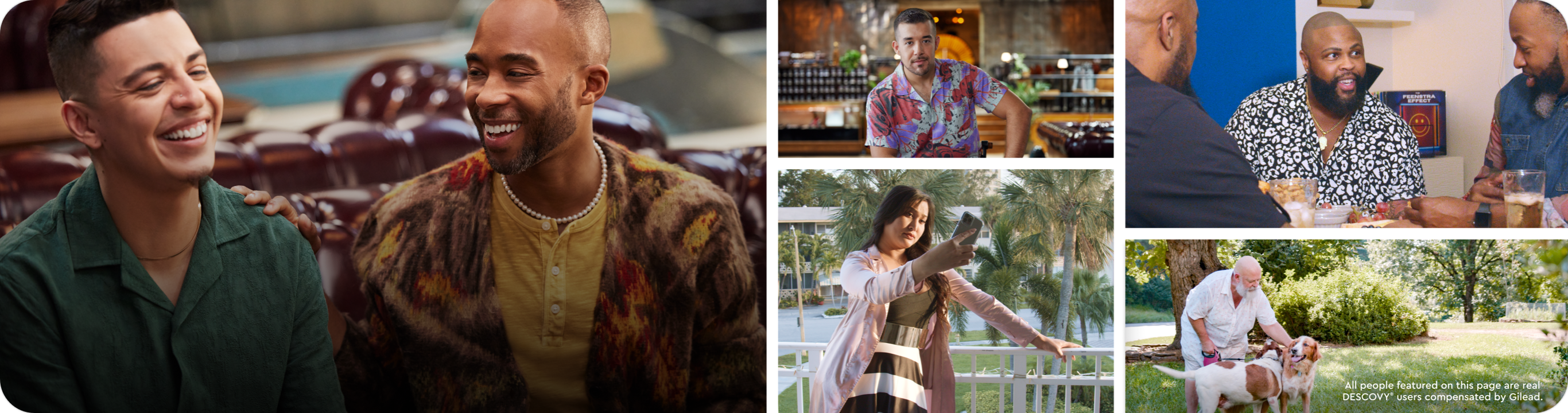 Real Stories. Talk to a healthcare provider to see if DESCOVY for PrEP® is right for you.